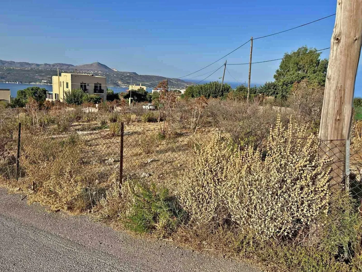 Seafront 858 m² Plot of Land for Sale in Aptera, Chania