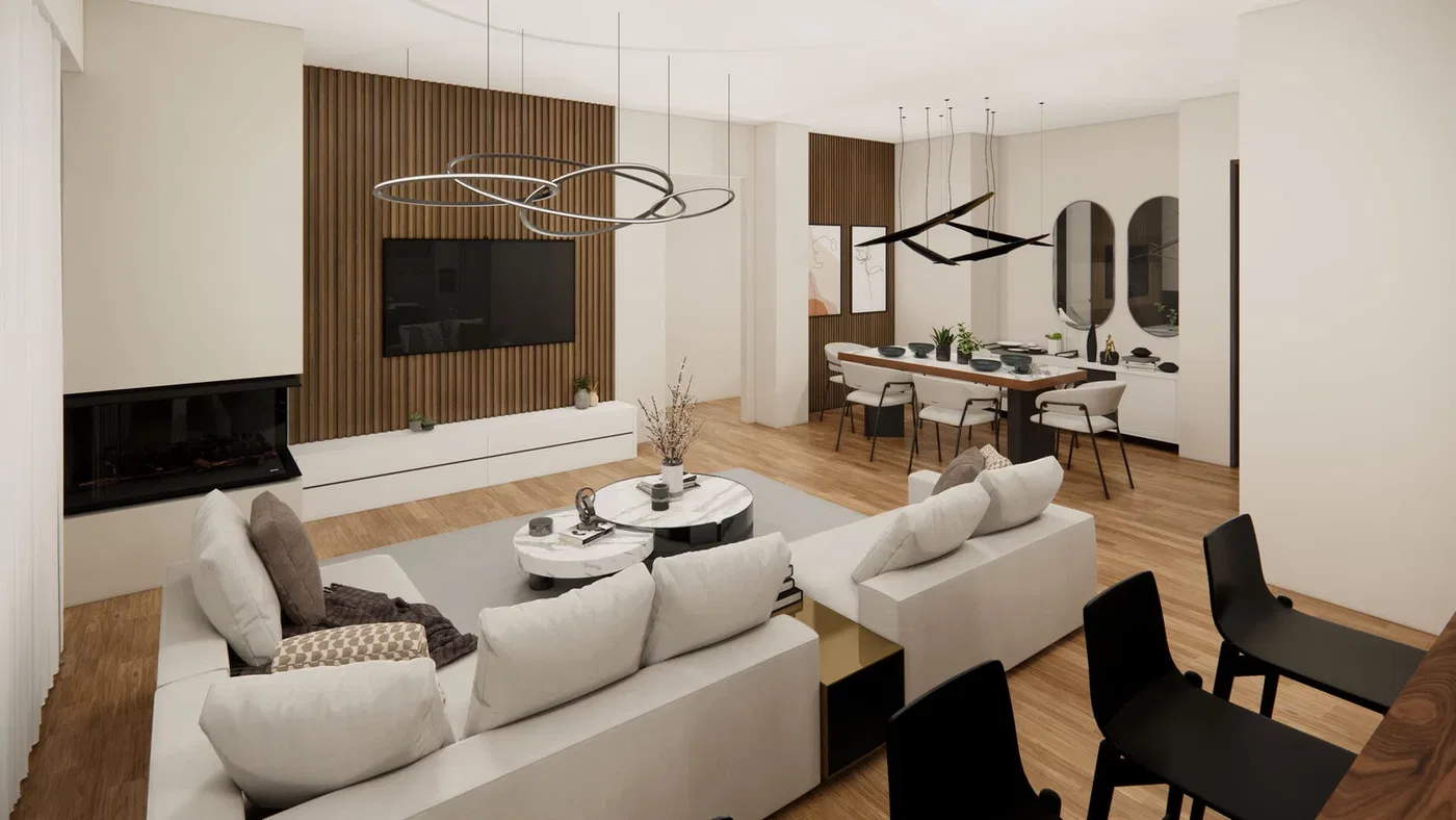 Three-Bedroom Apartment for Sale in Kallithea, Athens Southern suburbs with Autonomous heating