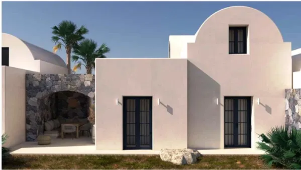 Sea View 89 m² Villa with One Bedrooms for Sale in Santorini, Cyclades — photo 4