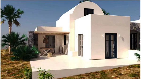 Sea View 89 m² Villa with One Bedrooms for Sale in Santorini, Cyclades — photo 3