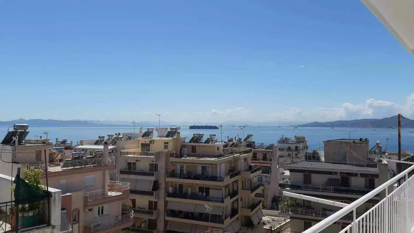 Sea View 50 m² Apartment with One Bedrooms for Sale in Piraeus, Piraeus Suburbs