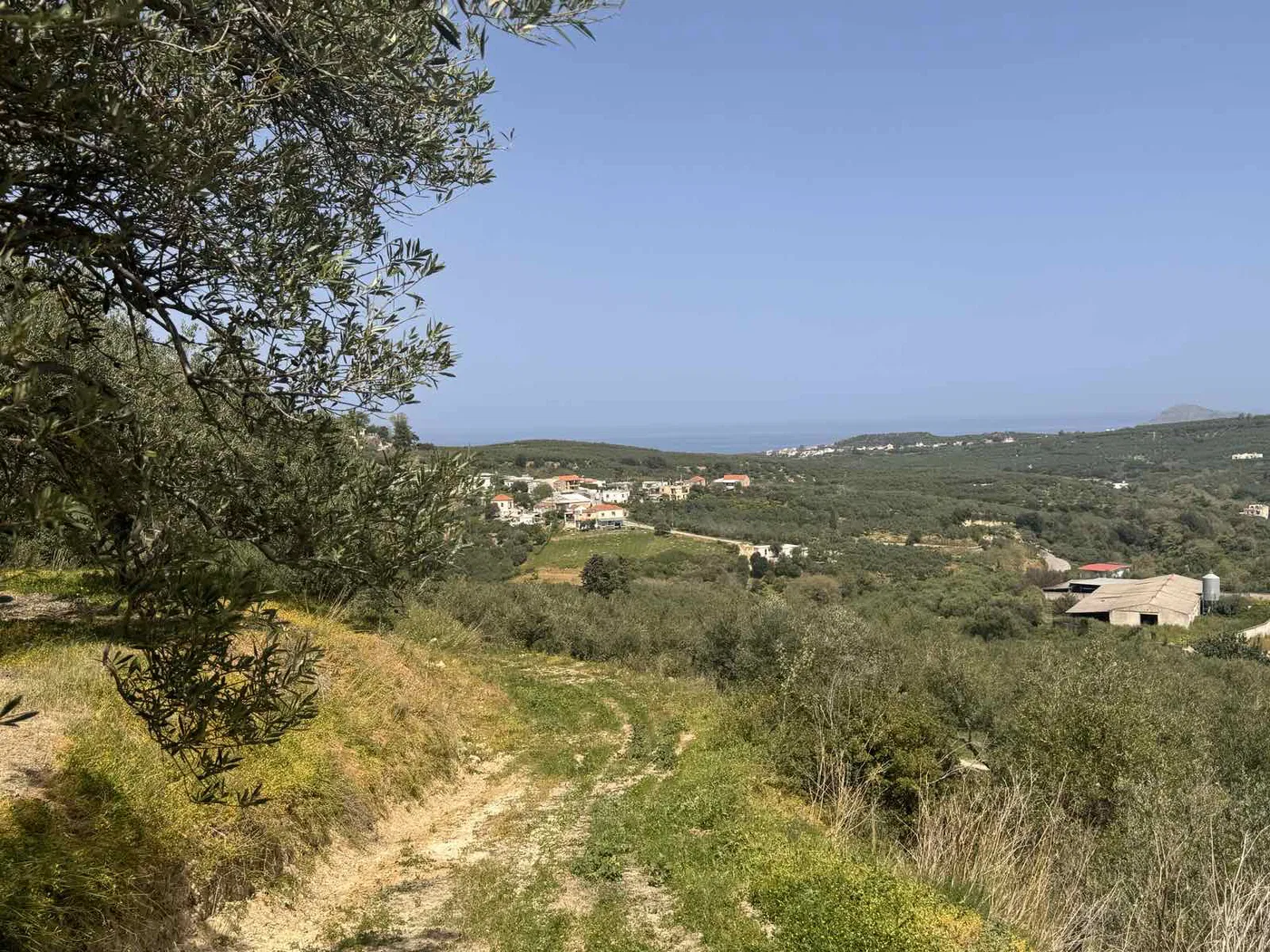 Sea-View Land for Sale in Xamoudochori, Platanias