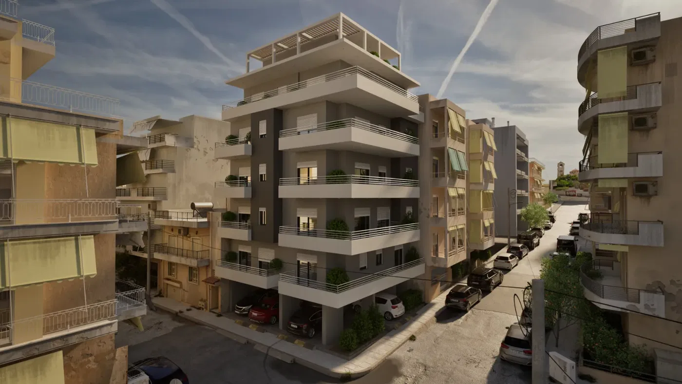 82 m² Two-Bedroom Apartment for Sale in Neos Kosmos, Athens Center