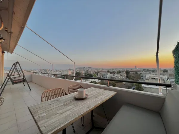 70 m² Two-Bedroom Sea View Apartment for Sale in Piraeus, Piraeus Suburbs