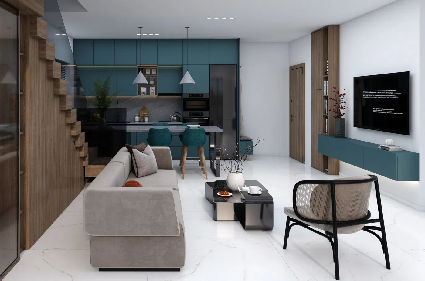 92 m² Two-Bedroom Apartment for Sale in Melissia, Athens Northern suburbs