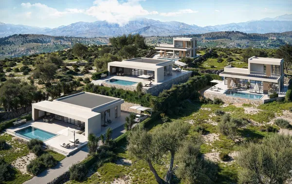 127 m² Sea-View Three-Bedroom Villa for Sale in Kefalas, Apokoronas — photo 2