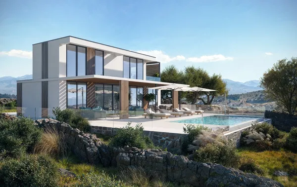 127 m² Sea-View Three-Bedroom Villa for Sale in Kefalas, Apokoronas