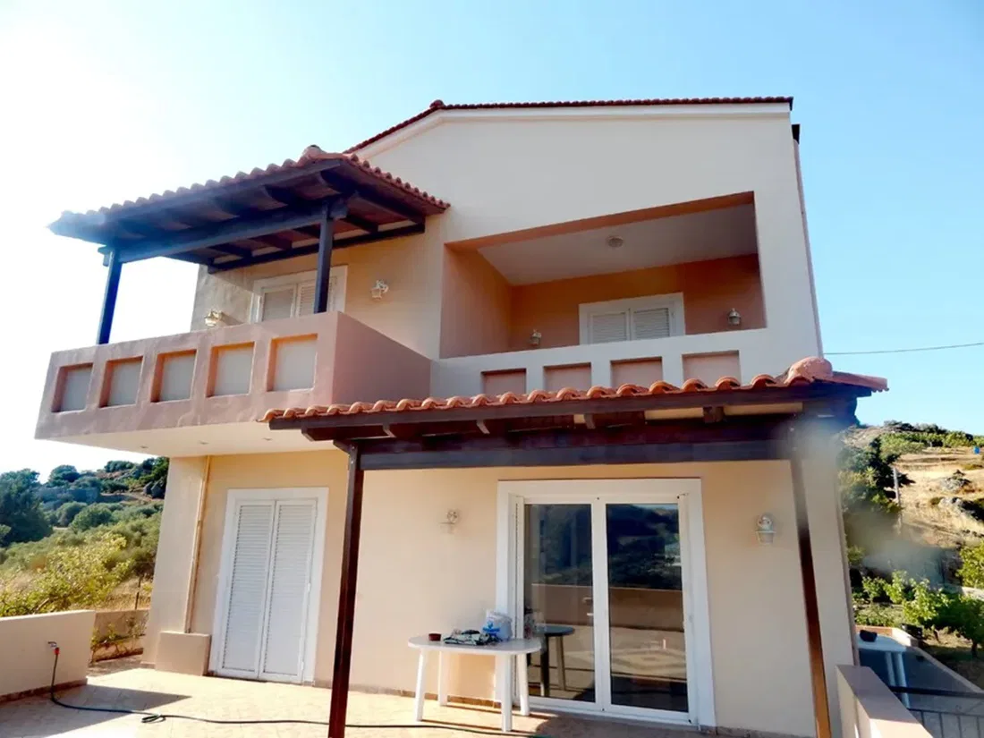 Newly Built Four-Bedroom Villa for Sale in Rethymnon