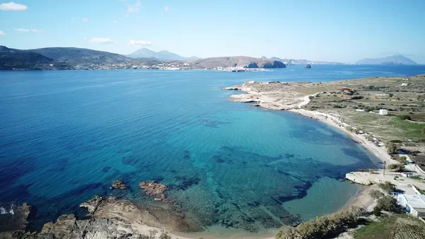 Sea-View 4,575 m² Land for Sale in Kimolos, Cyclades