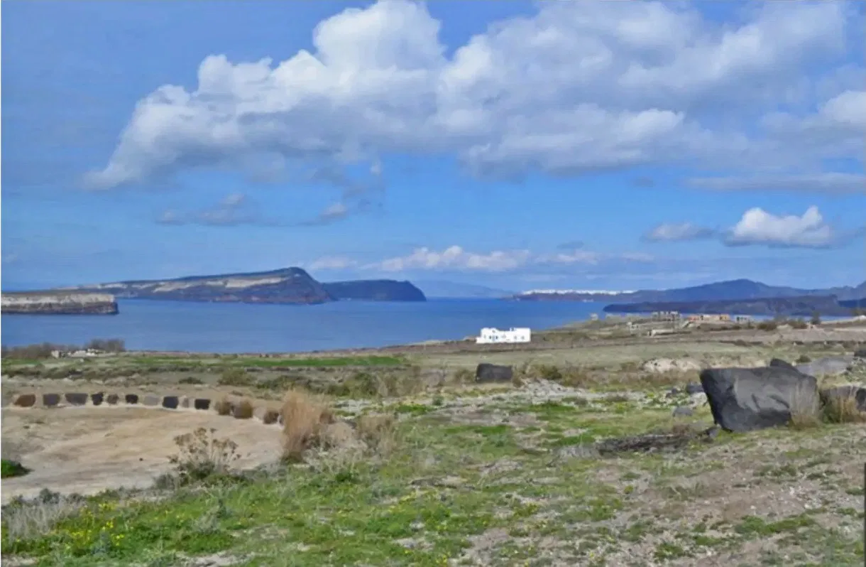 Sea-View 19,555 m² Plot of Land for Sale in Santorini, Cyclades