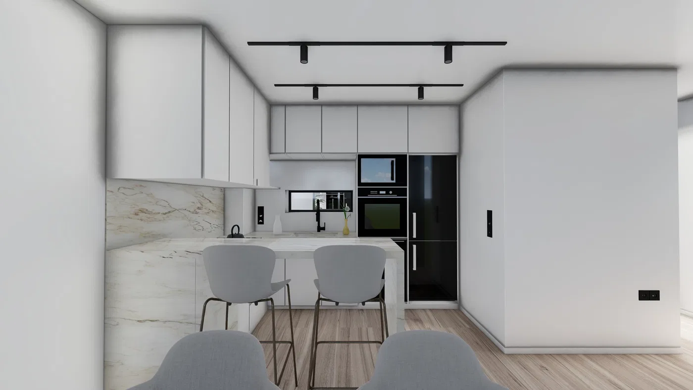 50 m² Two-Bedroom Apartment for Sale in Mets - Kallimarmaro, Athens Center