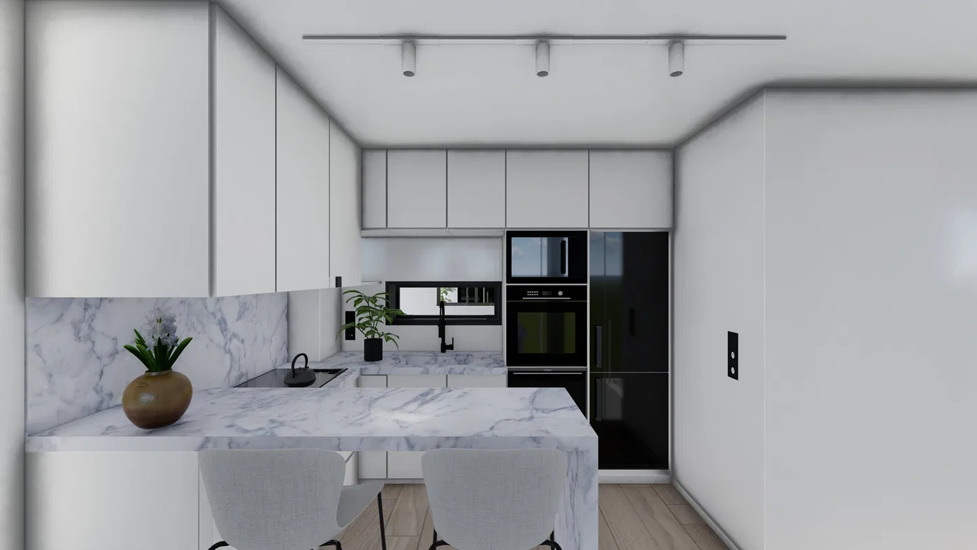 52 m² Apartment with Two Bedrooms for Sale in Mets - Kallimarmaro, Athens Center