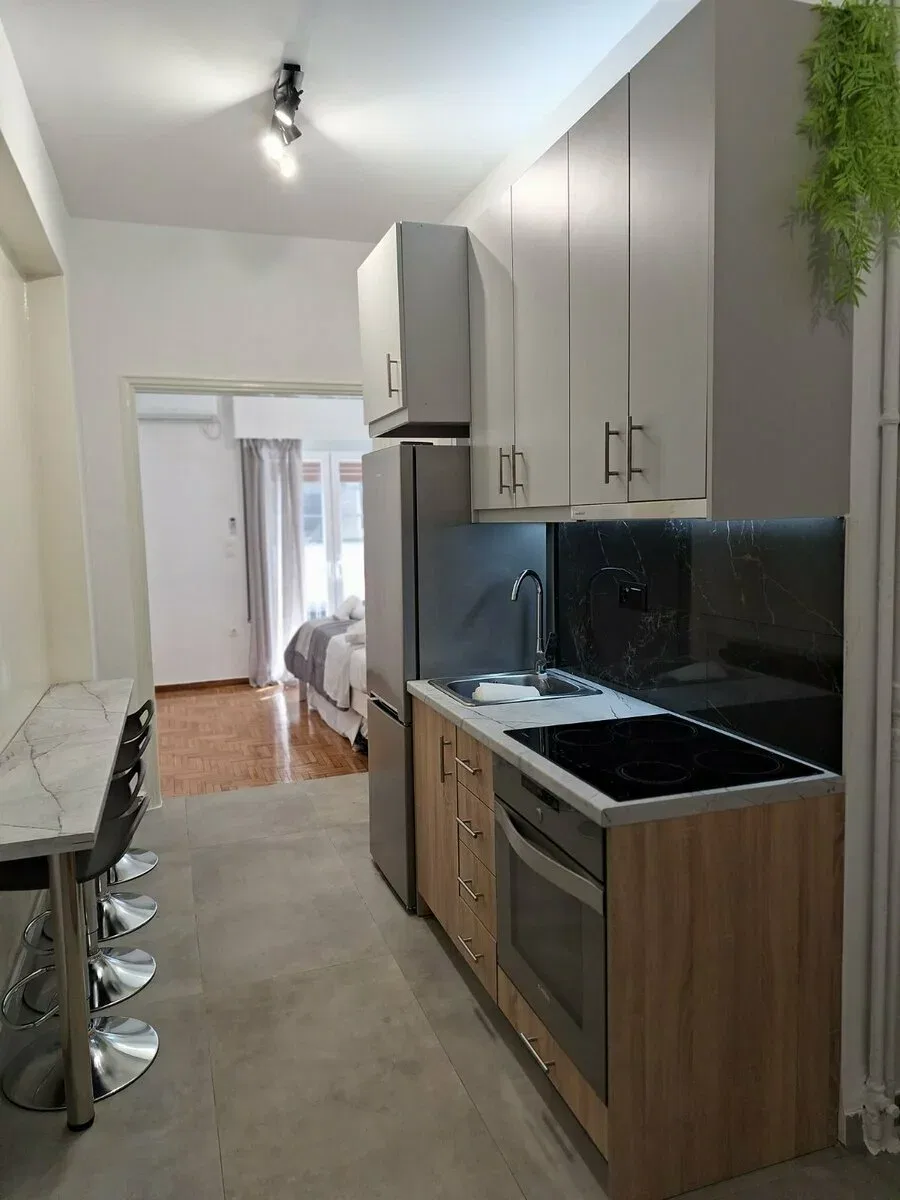 Renovated Two-Bedroom Apartment for Sale in Center Athens, Athens Center with Air conditioning