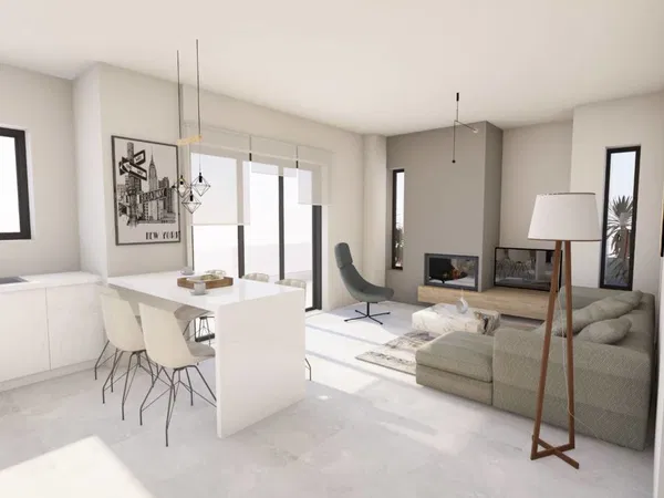Two-Bedroom Apartment for Sale in Vyronas, Athens Eastern Suburbs with Aluminium frames