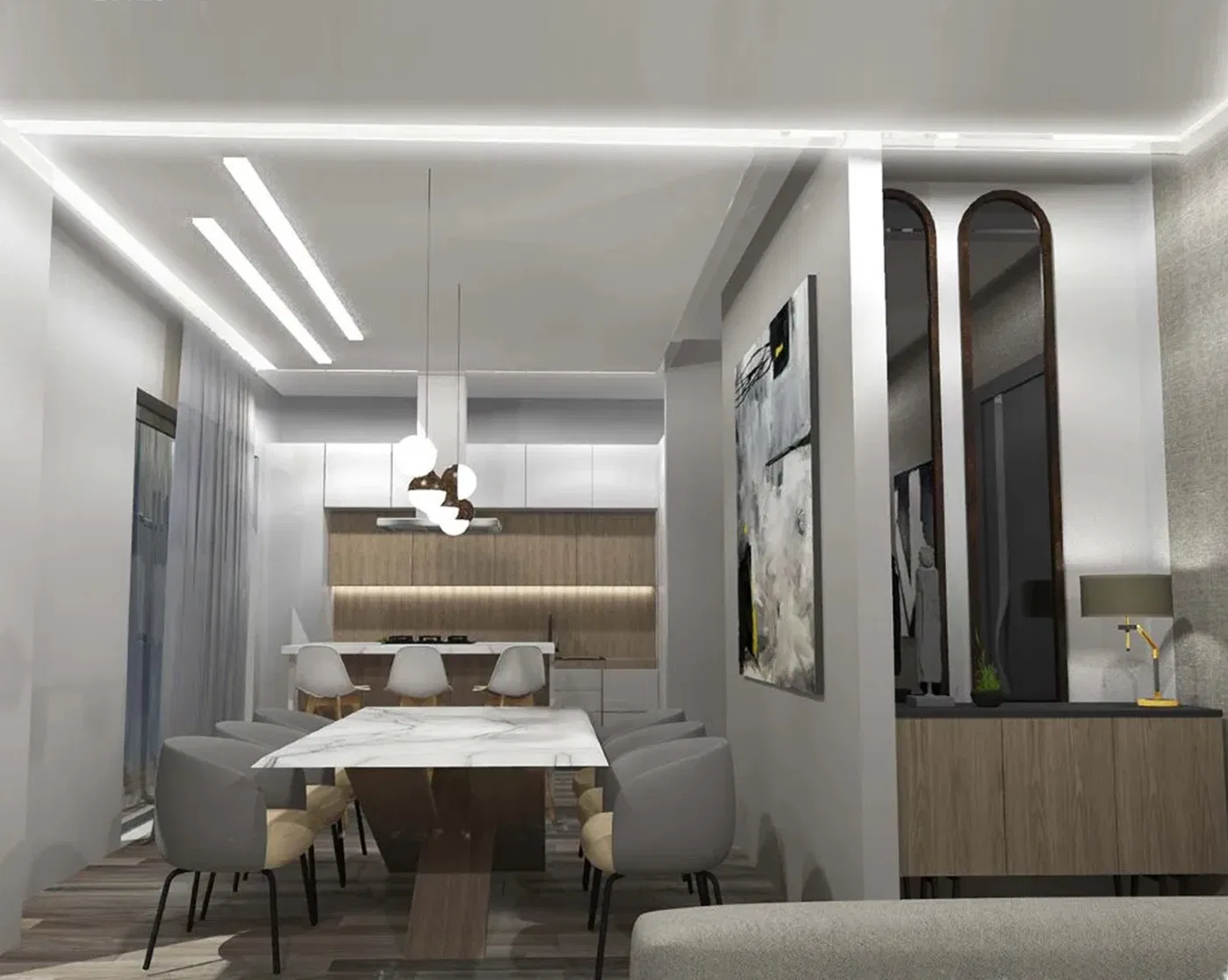 Two-Bedroom Apartment for Sale in Nea Smyrni, Athens Southern suburbs with Attic