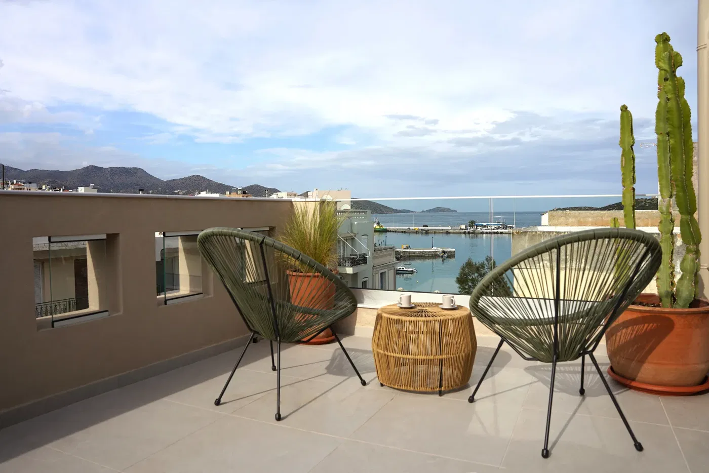 Sea-View Two-Bedroom Apartment for Sale in Agios Nikolaos, Lasithi