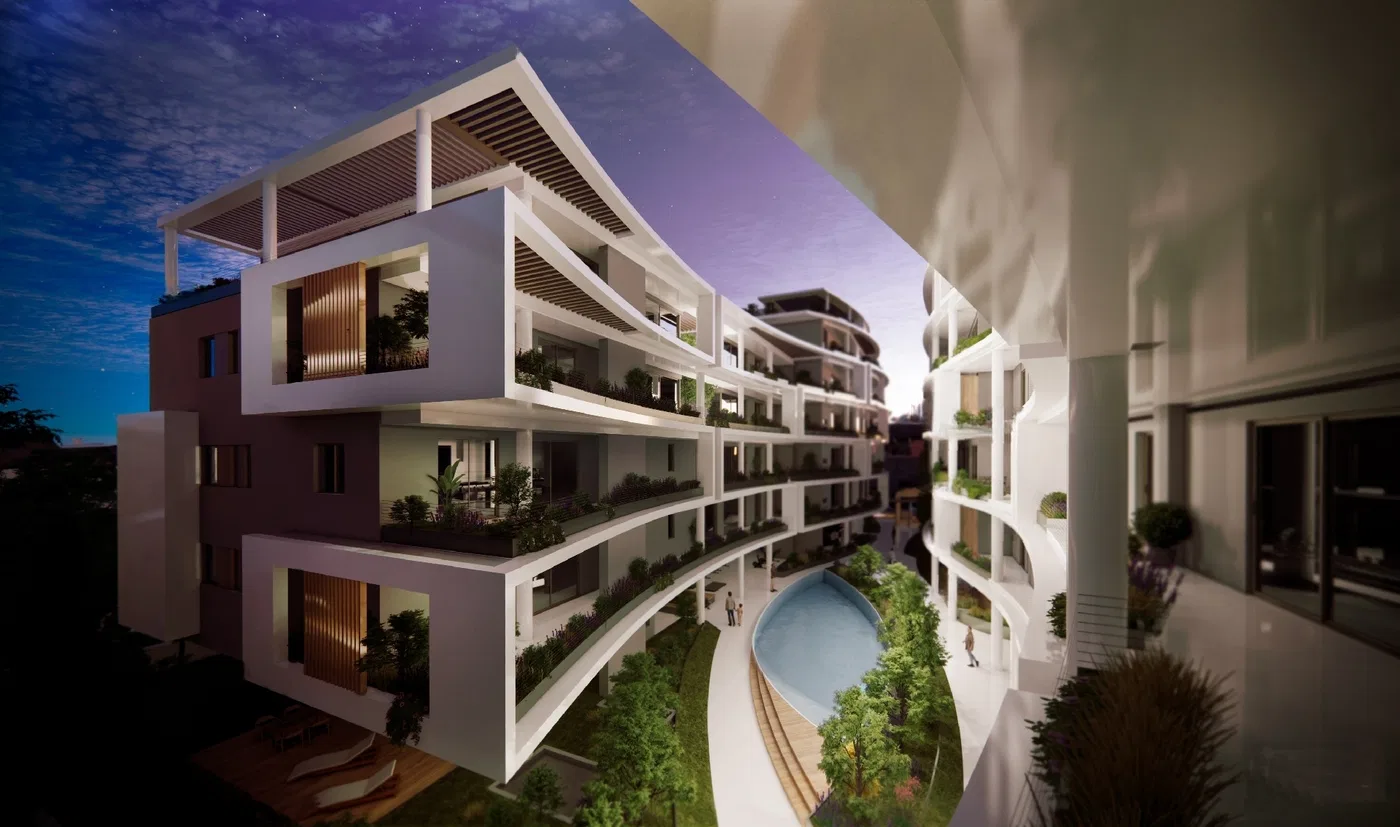 124 m² Three-Bedroom Apartment for Sale in Dikastiria, Chania
