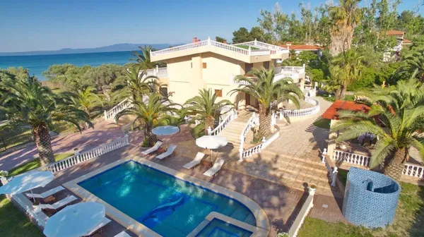 Sea-View Five-Bedroom Villa for Sale in Chaniotis Halkidikis, Kassandra