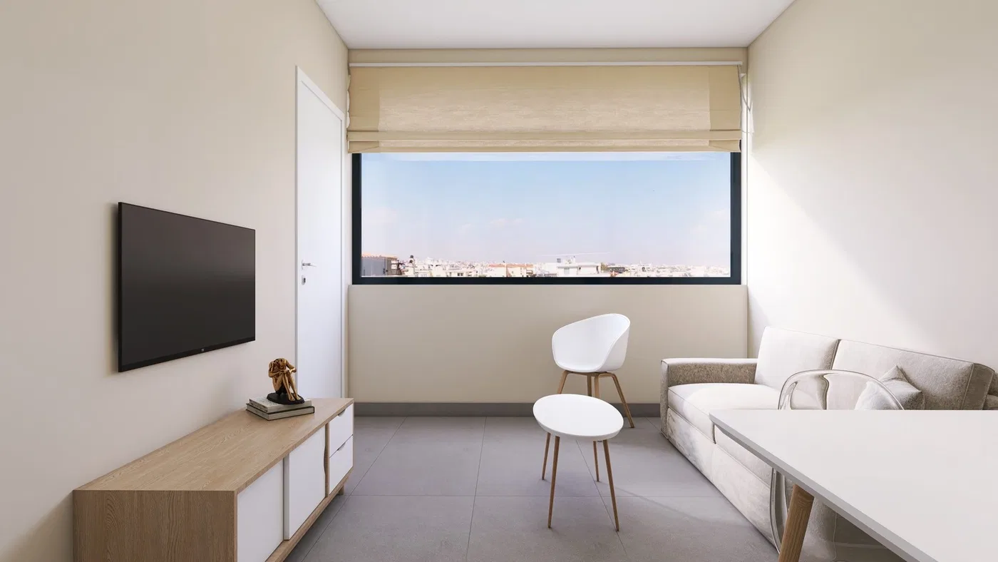 54 m² Two-Bedroom Renovated Apartment for Sale in Gazi - Metaxourgio - Votanikos, Athens Center