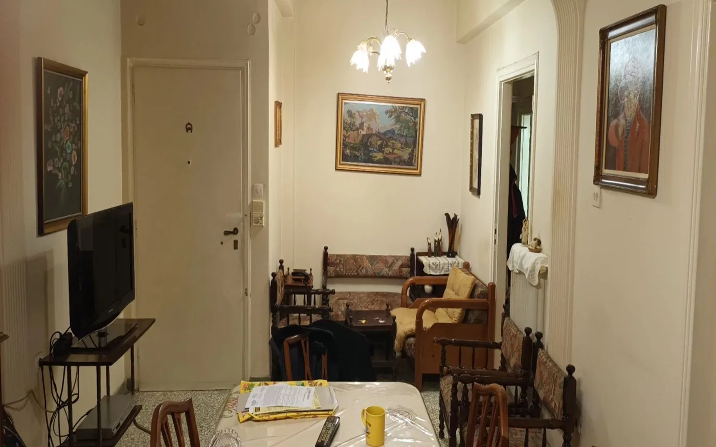 Two-Bedroom Apartment for Sale in Galatsi, Athens Western Suburbs with Balcony