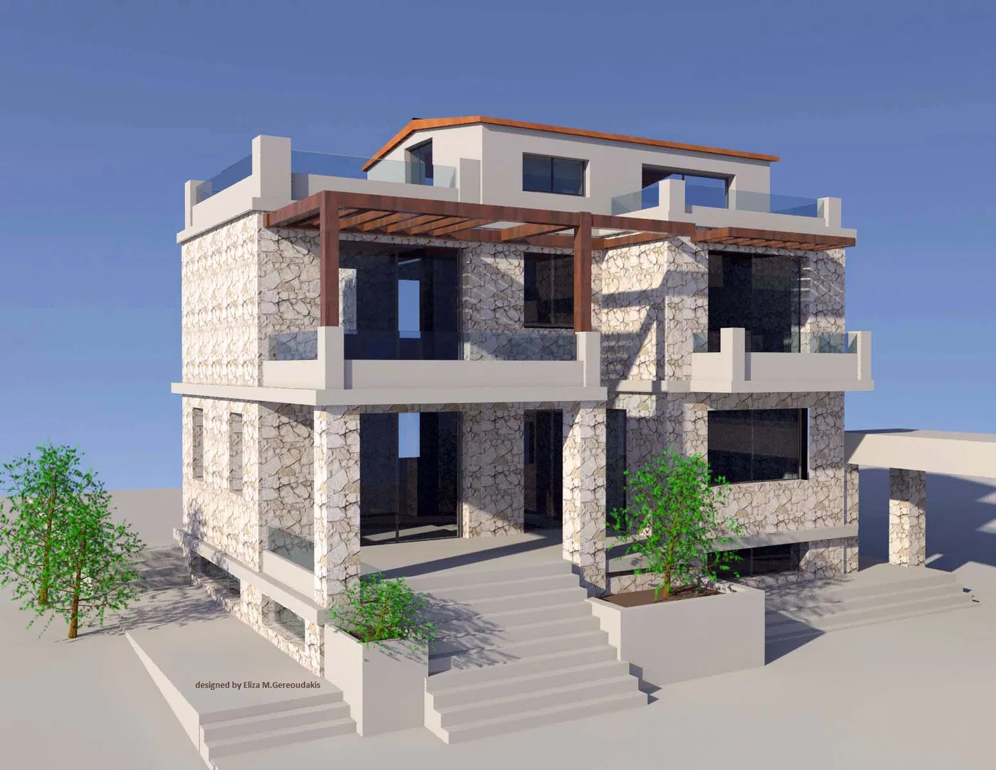 Three-Bedroom Sea View Villa for Sale in Chorafakia, Akrotiri