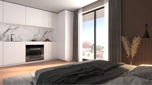 55 m² One-Bedroom Apartment for Sale in Dikastiria, Chania — photo 2