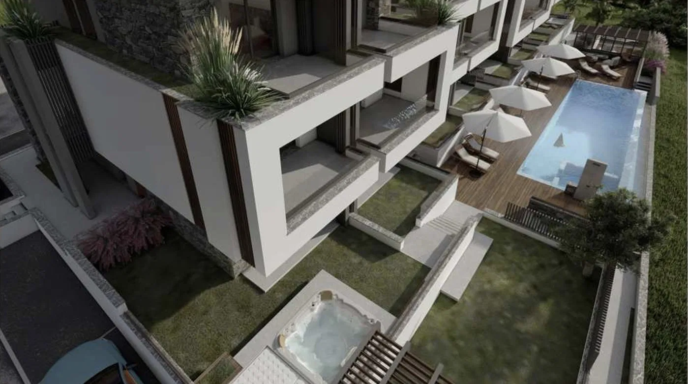42 m² Apartment with One Bedrooms for Sale in Nikiti Halkidikis, Sithonia with Balcony