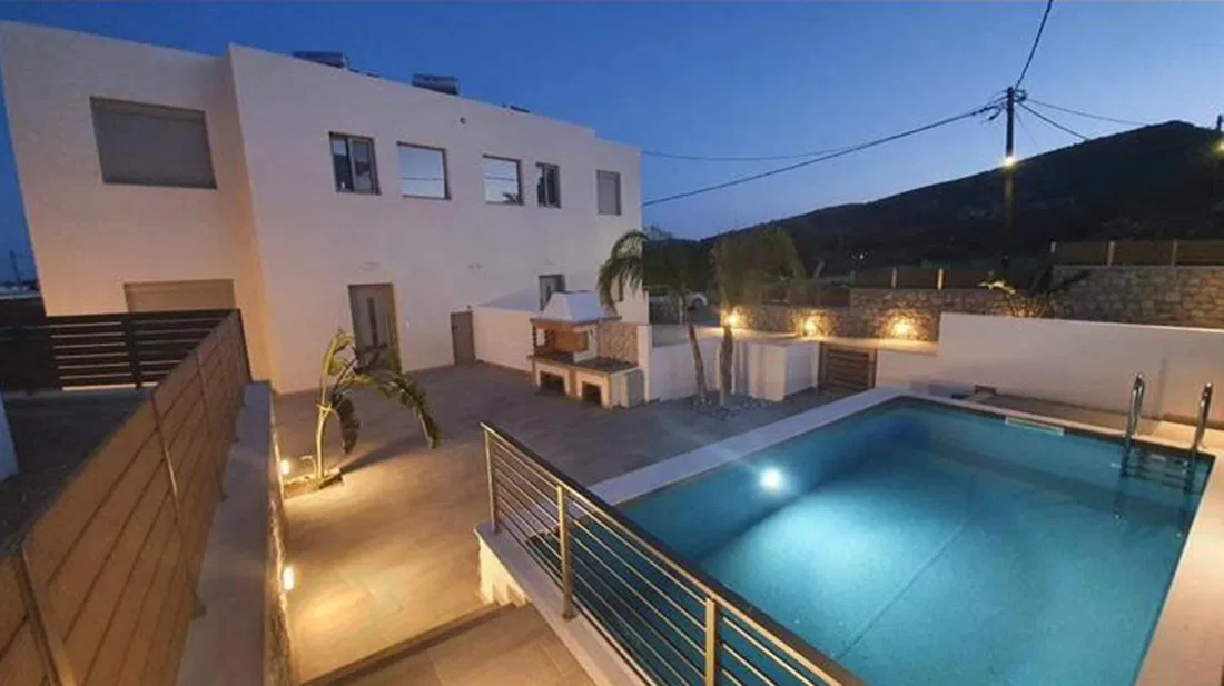 Contemporary 200 m² Villa with Six Bedrooms for Sale in Rhodes, Dodecanese Islands