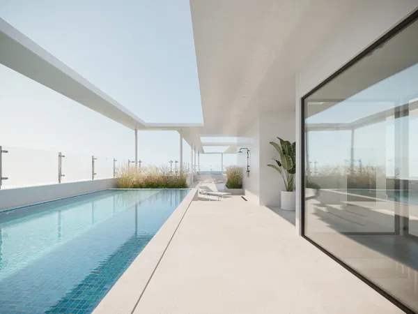 Sea View 334 m² Apartment with Three Bedrooms for Sale in Charilaou, Thessaloniki Center