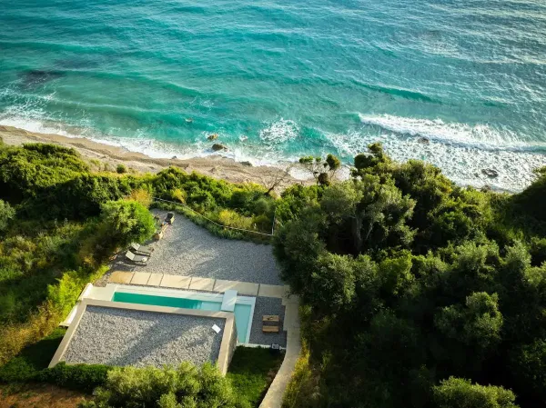 Sea-View 50 m² Villa with One Bedrooms for Sale in Corfu, Ionian Islands