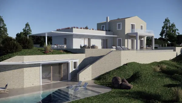 Five-Bedroom Sea View Villa for Sale in Corfu, Ionian Islands — photo 2