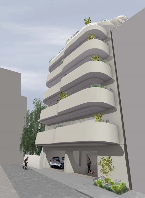 Two-Bedroom Apartment for Sale in Neos Kosmos, Athens Center with Dual-ascpect apartment — photo 3