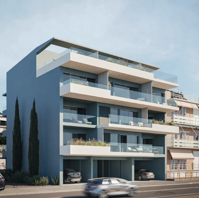 Sea View Three-Bedroom Apartment for Sale in Anavyssos, Attica