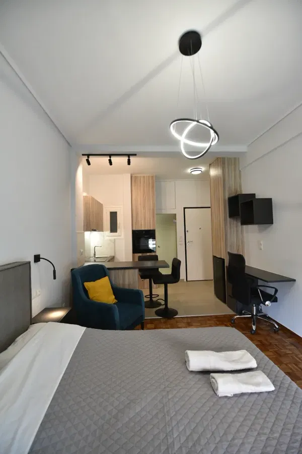 Renovated 29 m² Apartment with One Bedrooms for Sale in Exarchia - Neapoli, Athens Center