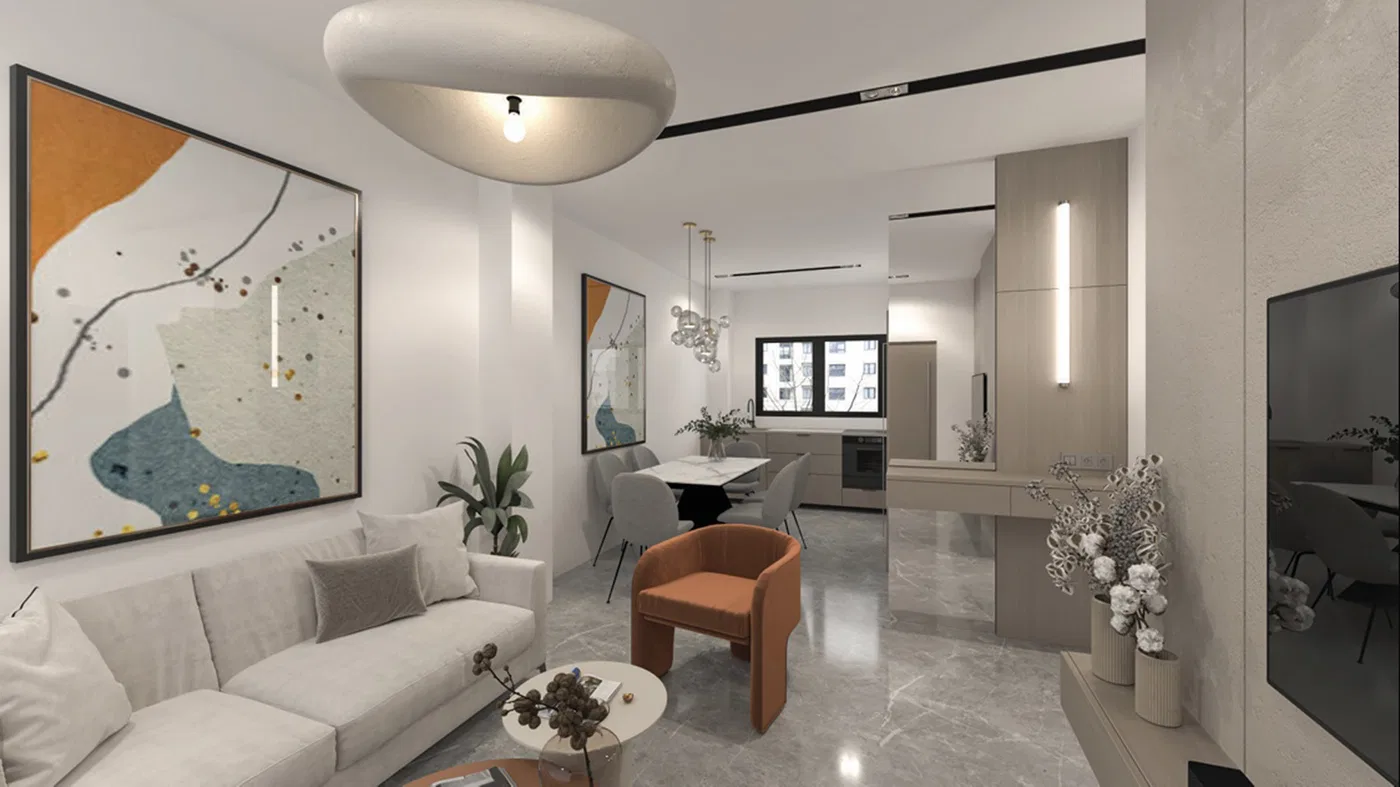 45 m² One-Bedroom Apartment for Sale in Omonoia, Athens Center