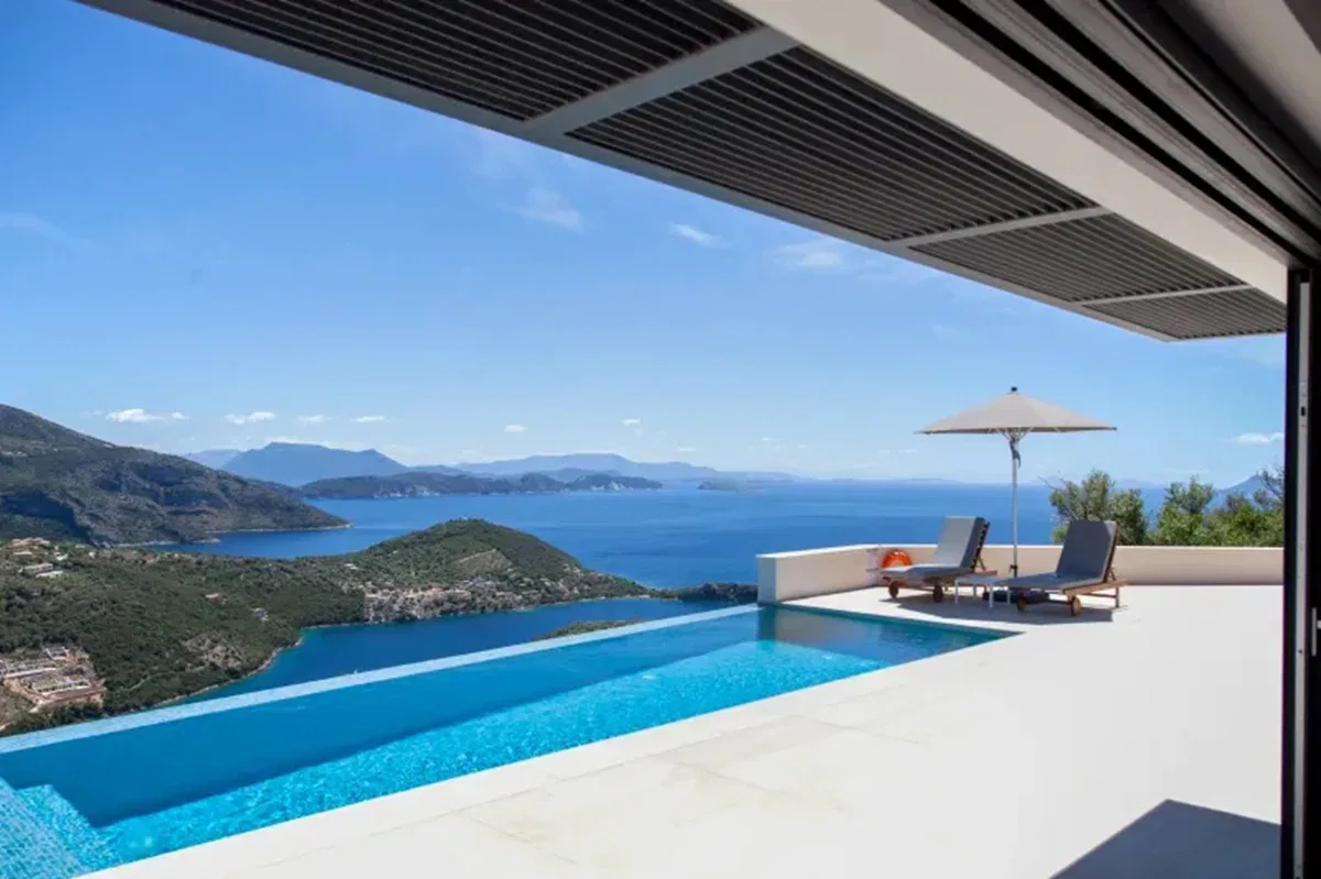 Sea View Six-Bedroom Villa for Sale in Lefkada, Ionian Islands