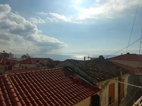 Sea View 110 m² Villa with Two Bedrooms for Sale in Lesvos, Eastern Aegean