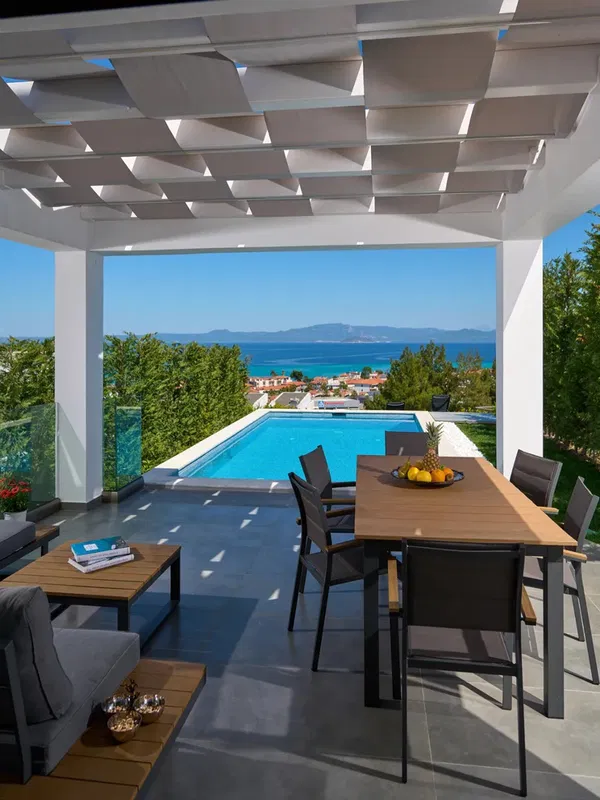 Sea-View 165 m² Villa with Three Bedrooms for Sale in Kassandra, Halkidiki