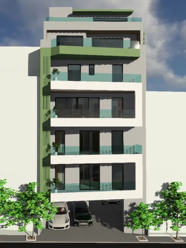 Four-Bedroom Newly Built Apartment for Sale in Nea Smyrni, Athens Southern suburbs