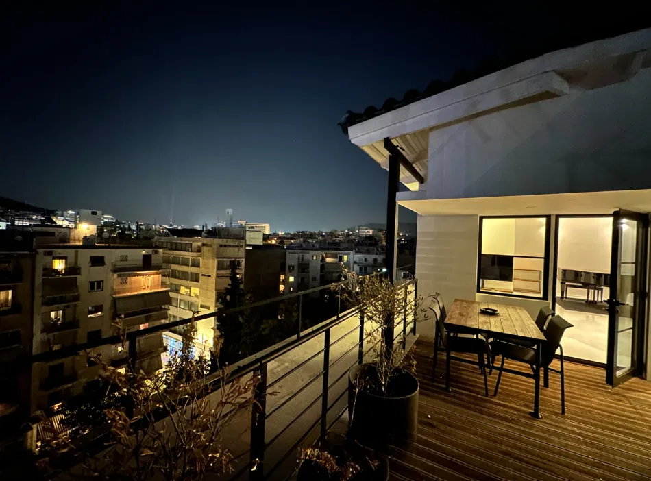 One-Bedroom Apartment for Sale in Pangrati, Athens Center with Aluminium frames