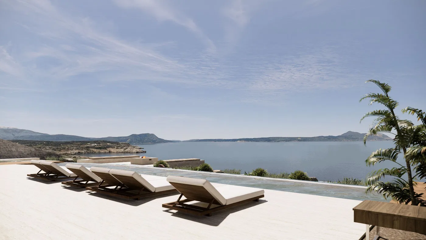 Sea View Four-Bedroom Villa for Sale in Kokkino Chorio, Apokoronas