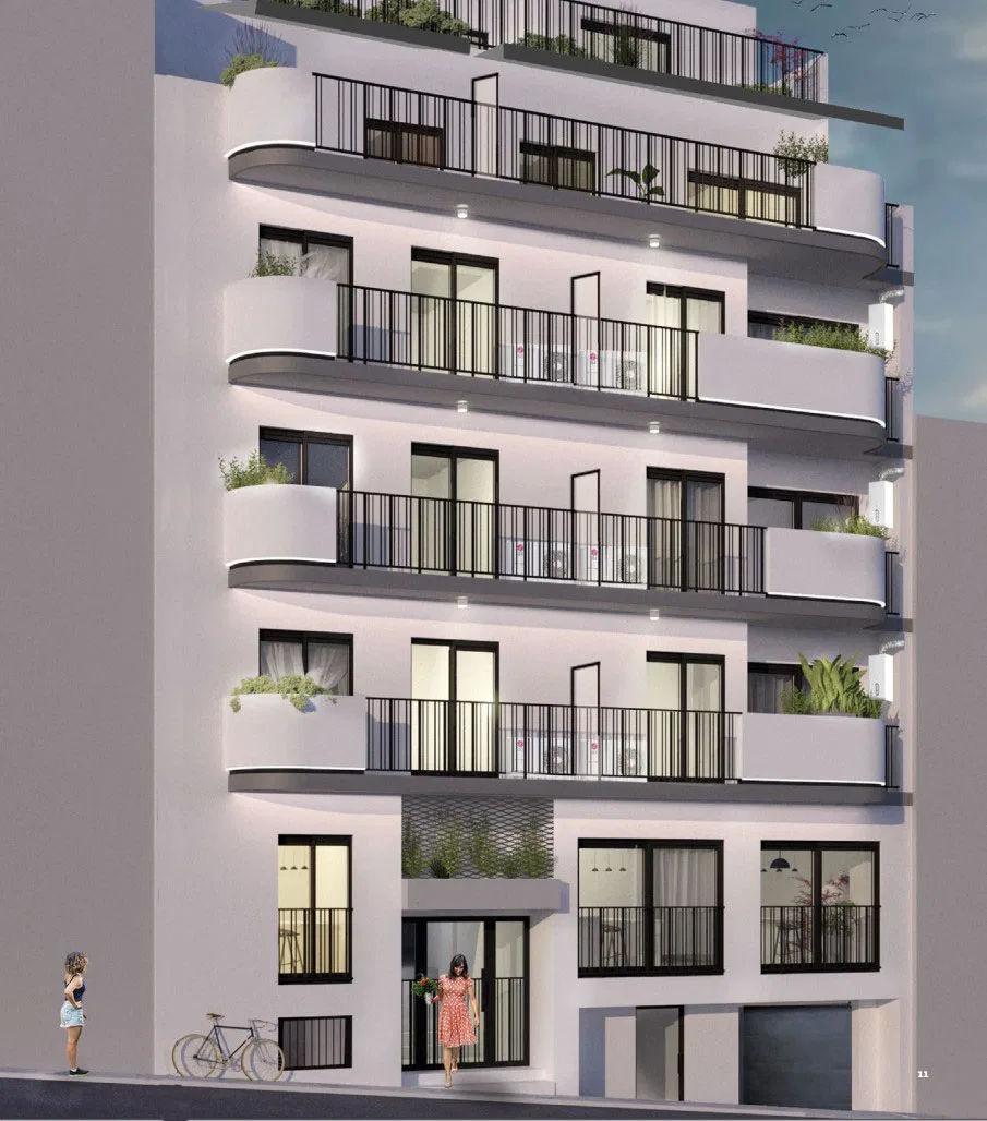 Contemporary Two-Bedroom Apartment for Sale in Exarchia - Neapoli, Athens Center