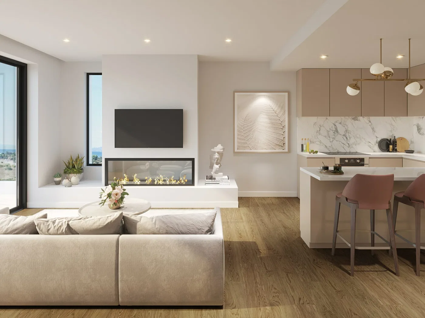 120 m² Apartment with Three Bedrooms for Sale in Alimos, Athens Southern suburbs