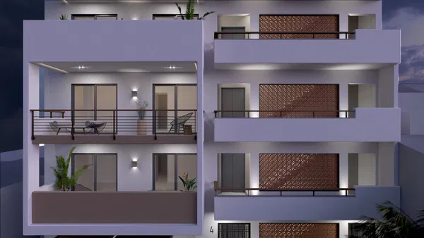 Sea View 63 m² Apartment with One Bedrooms for Sale in Neo Faliro, Piraeus Suburbs