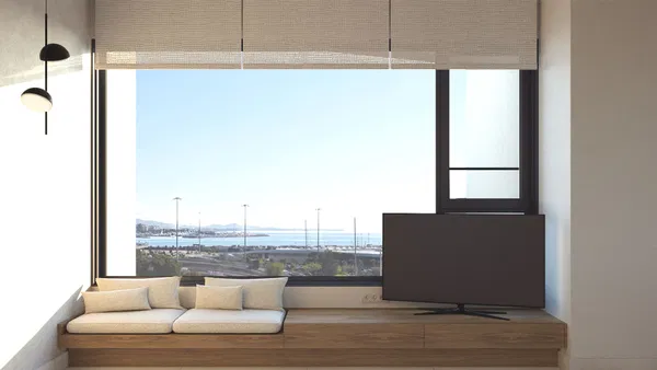 One-Bedroom Sea View Apartment for Sale in Neo Faliro, Piraeus Suburbs