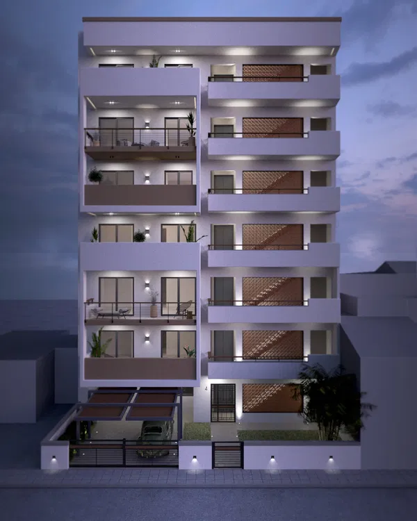 63 m² Apartment with One Bedrooms for Sale in Neo Faliro, Piraeus