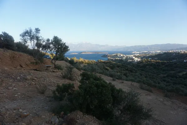 Sea-View 4,053 m² Plot of Land for Sale in Agios Nikolaos, Lasithi