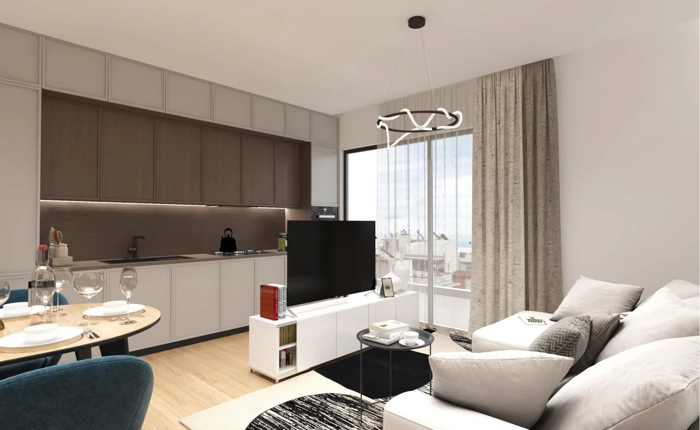 140 m² Three-Bedroom Apartment for Sale in Alimos, Athens Southern suburbs