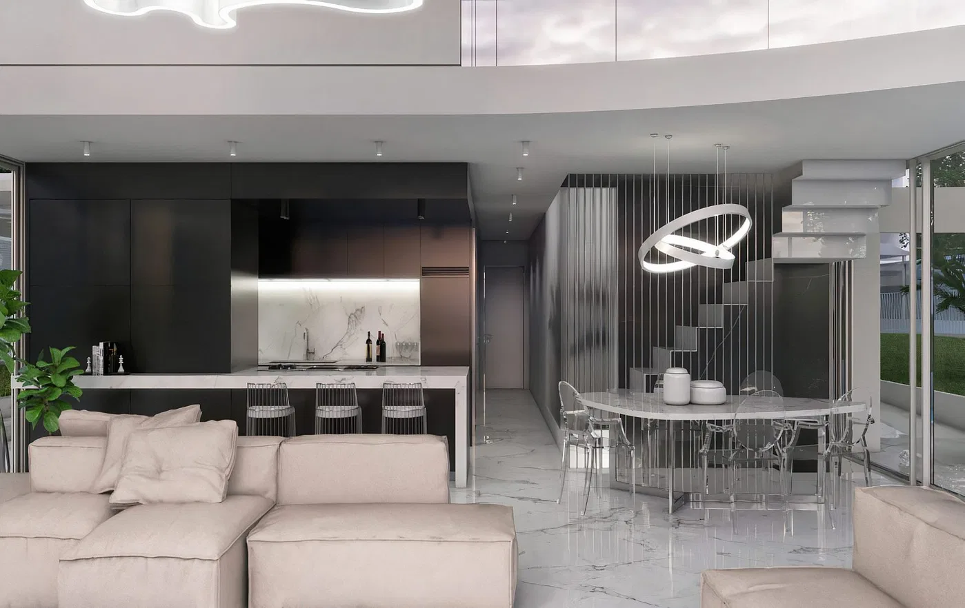 Three-Bedroom Sea-View Apartment for Sale in Glyfada, Athens Southern suburbs