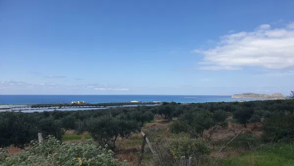 Sea-View 5,650 m² Plot of Land for Sale in Kissamos, Chania — photo 4